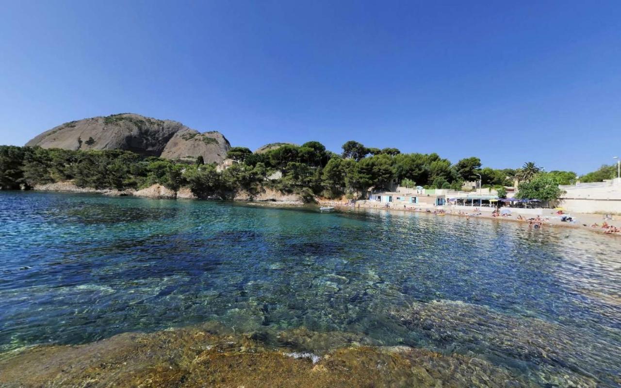 Logement Climatise Avec Jardin Et Parking Pour 2 Personnes En Bord De Plage La Ciotat Eksteriør bilde